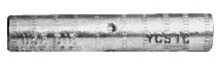 Burndy YCS45R Overhead Aluminum Sleeve Staked Cable Stop HYSPLICE