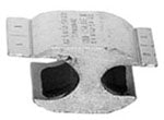 Burndy YHR750 Compression Line Tap Connector | Copper Aluminum ACSR 336-600 kcmil Figure H Shape