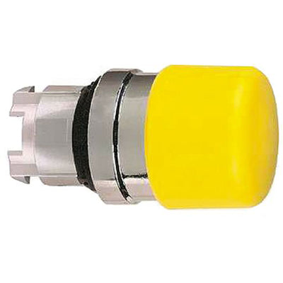 Square D ZB4BC54 Push button switch | yellow mushroom 30mm spring return Harmony XB4