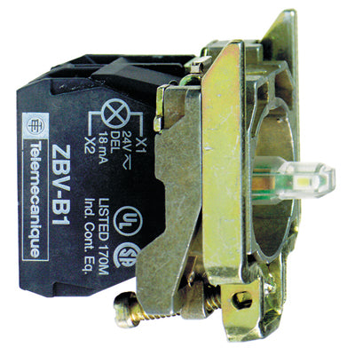 Schneider Electric ZB4BW0G15 Switch Accessories | 110 to 120V AC ZB4 Series