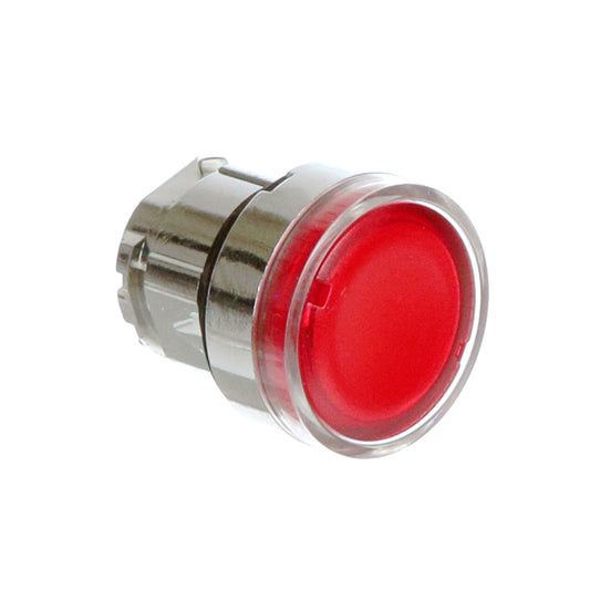 Square D ZB4BW34 Push button switch | red 22mm spring return BA9s bulb Harmony XB4