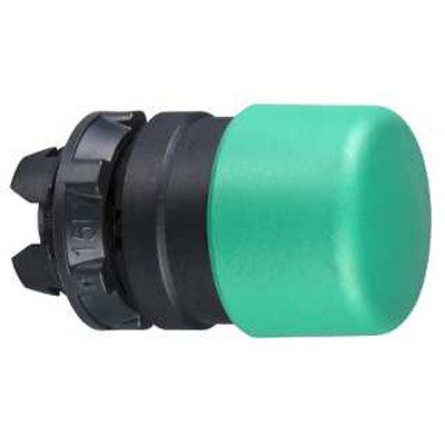 Square D ZB5AC34 Push button switch | Green Mushroom Head 30mm ZB5