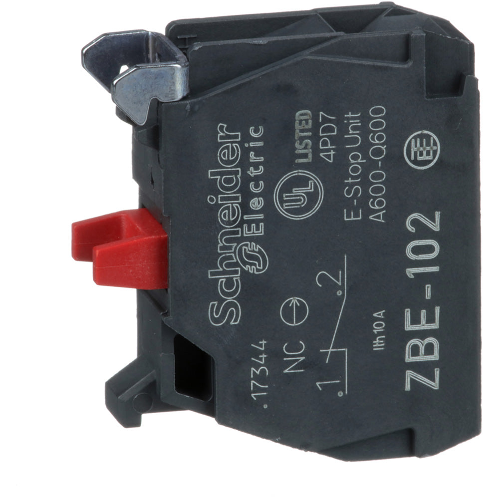 Schneider Electric ZBE102 Motor Control Part And Accessory Contacts Harmony XB4