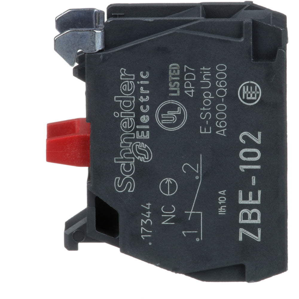 Schneider Electric ZBE102 Motor Control Part And Accessory Contacts Harmony XB4
