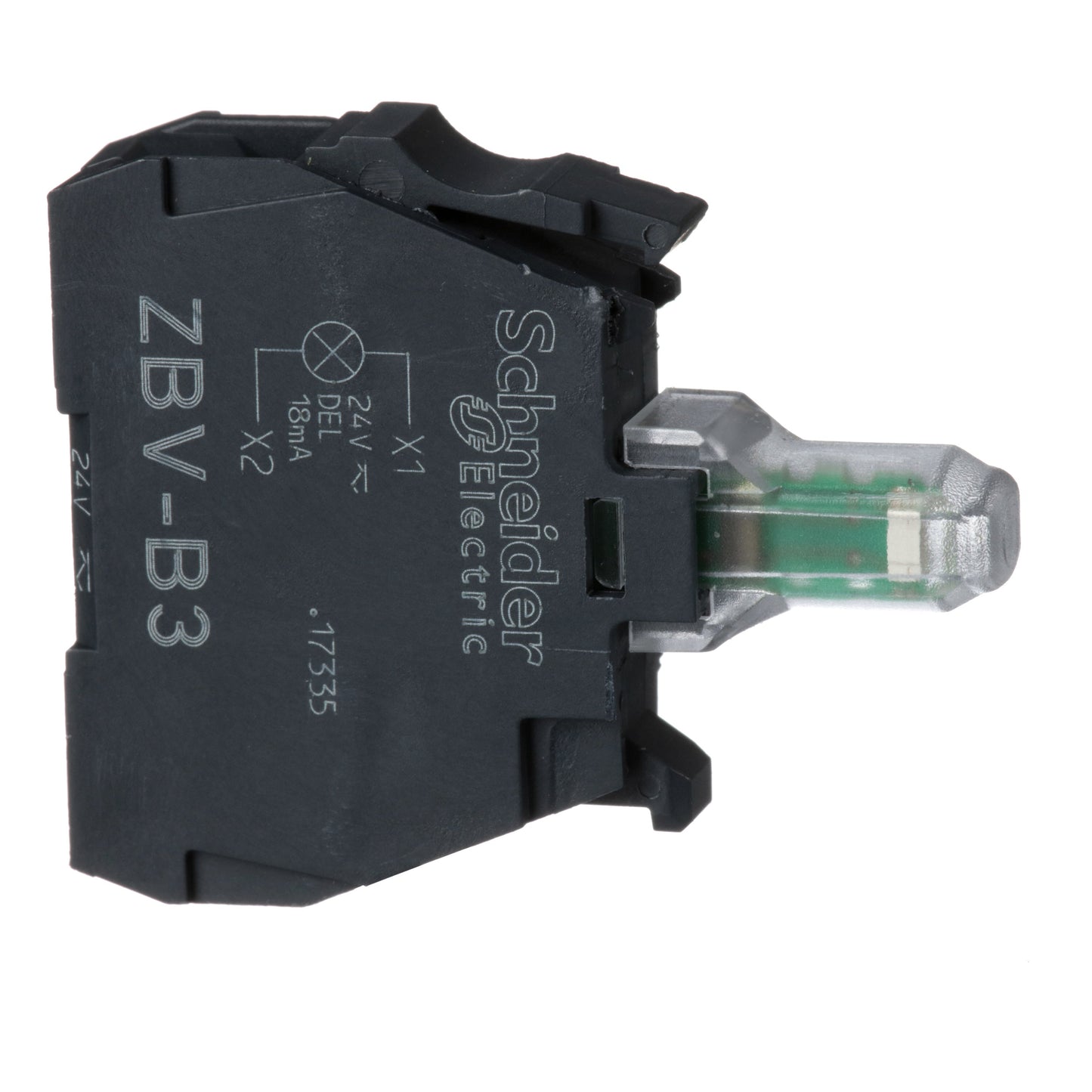 Schneider Electric ZBVB3 Motor Control Part And Accessory Control Modules Harmony XB4
