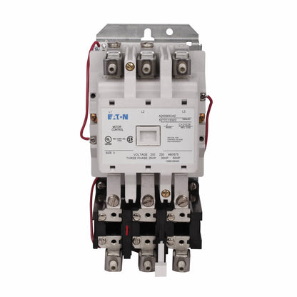 Cutler Hammer A200M3CAC Motor Starter 3 pole 3 phase 600V 90A 120V coil A200 Series