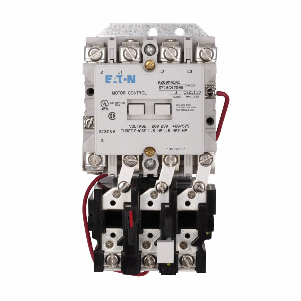 A200MACAC EATON A200 NEMA Motor Control - Essential Electric Supply