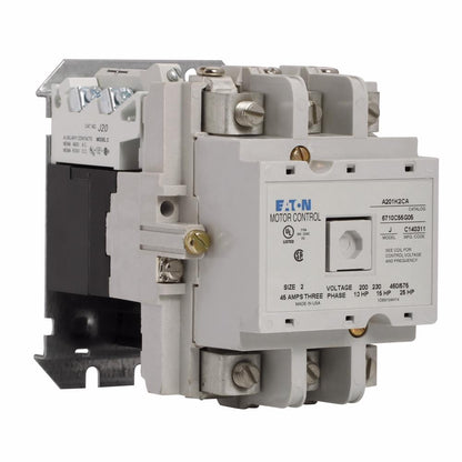 Cutler Hammer A201K2CA Contactor | 3P 3Ph 600V 45A 110V Coil A200 Series