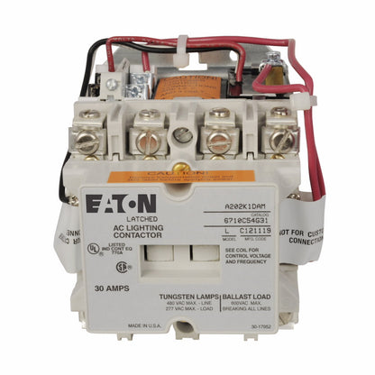 A202K2EAM Cutler Hammer A202 Contactor 600V 60A 120V Coil - Essential Electric Supply