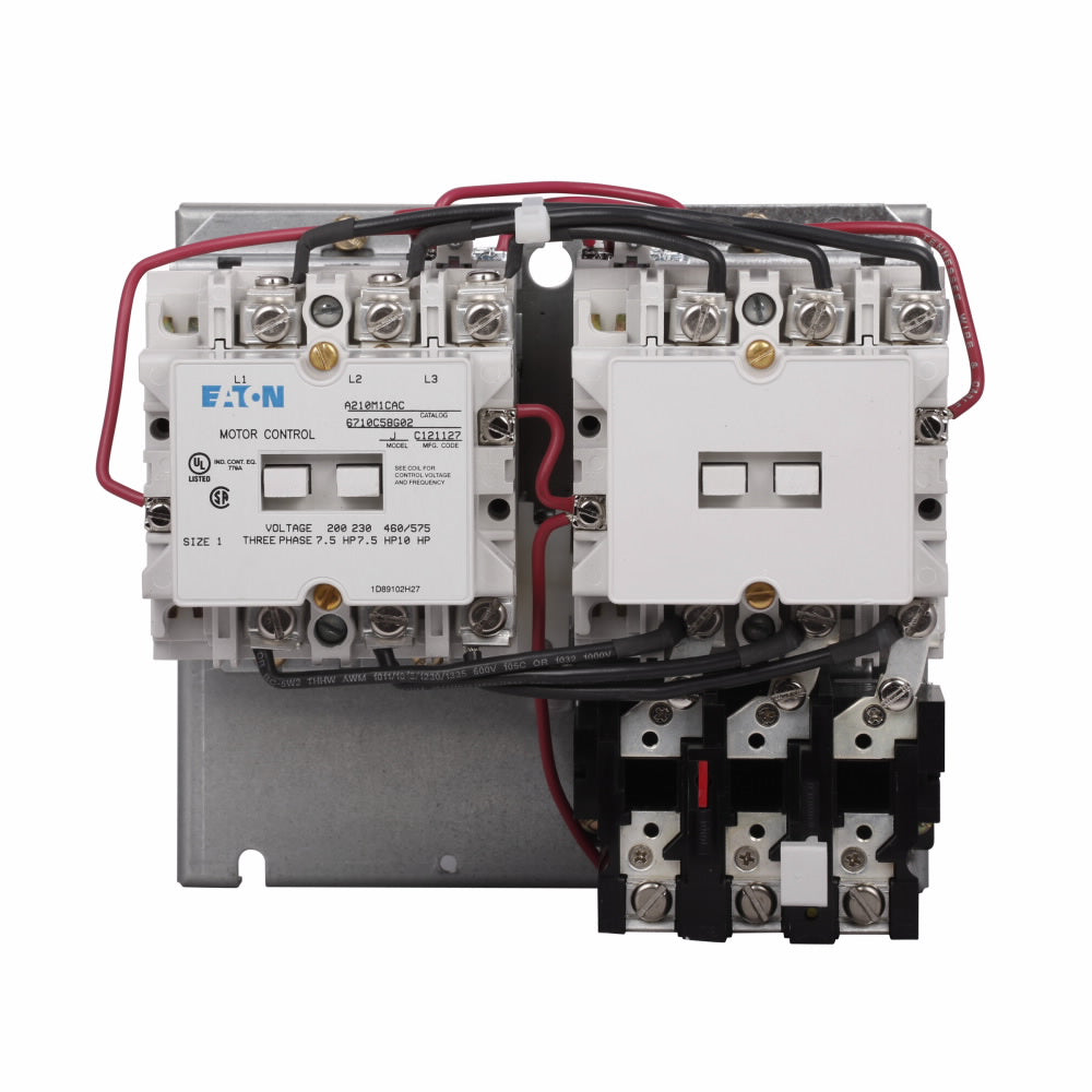 A210M1CAC Cutler Hammer A200 Series Motor Starter 600V 27A 3 Pole Nema 1 120V Cloil - Essential Electric Supply