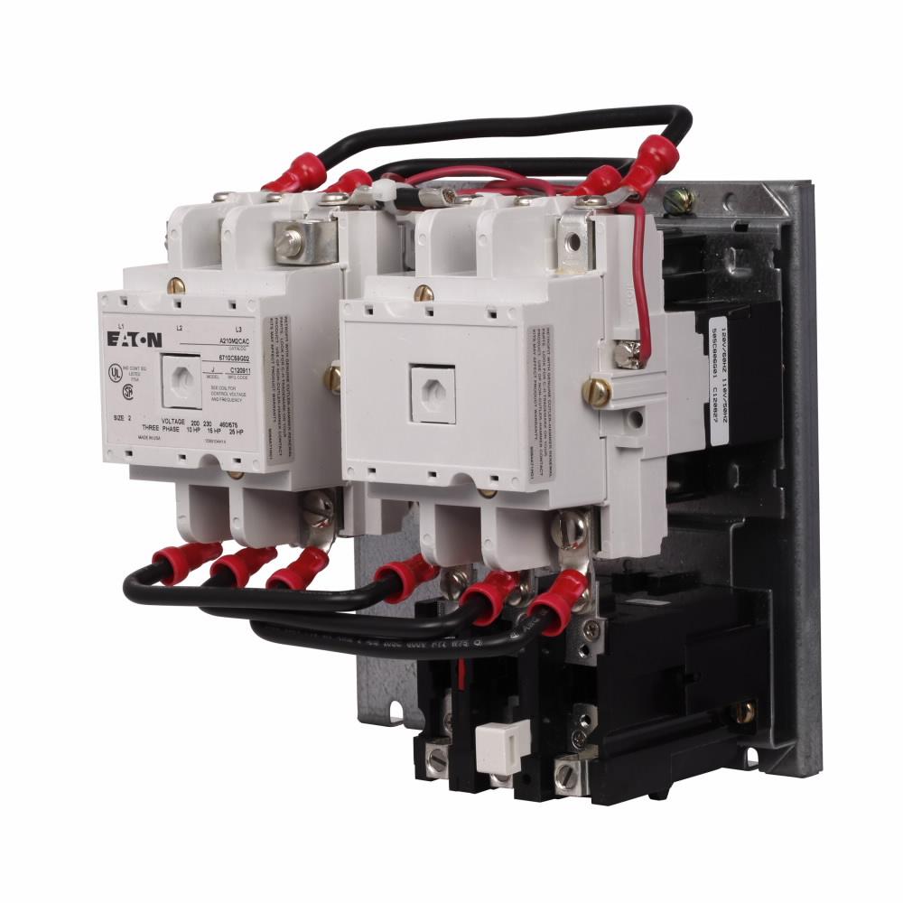 Eaton A210M2CAC Motor Starter 3 pole 3 phase 600V 45A 120V coil A210 Series