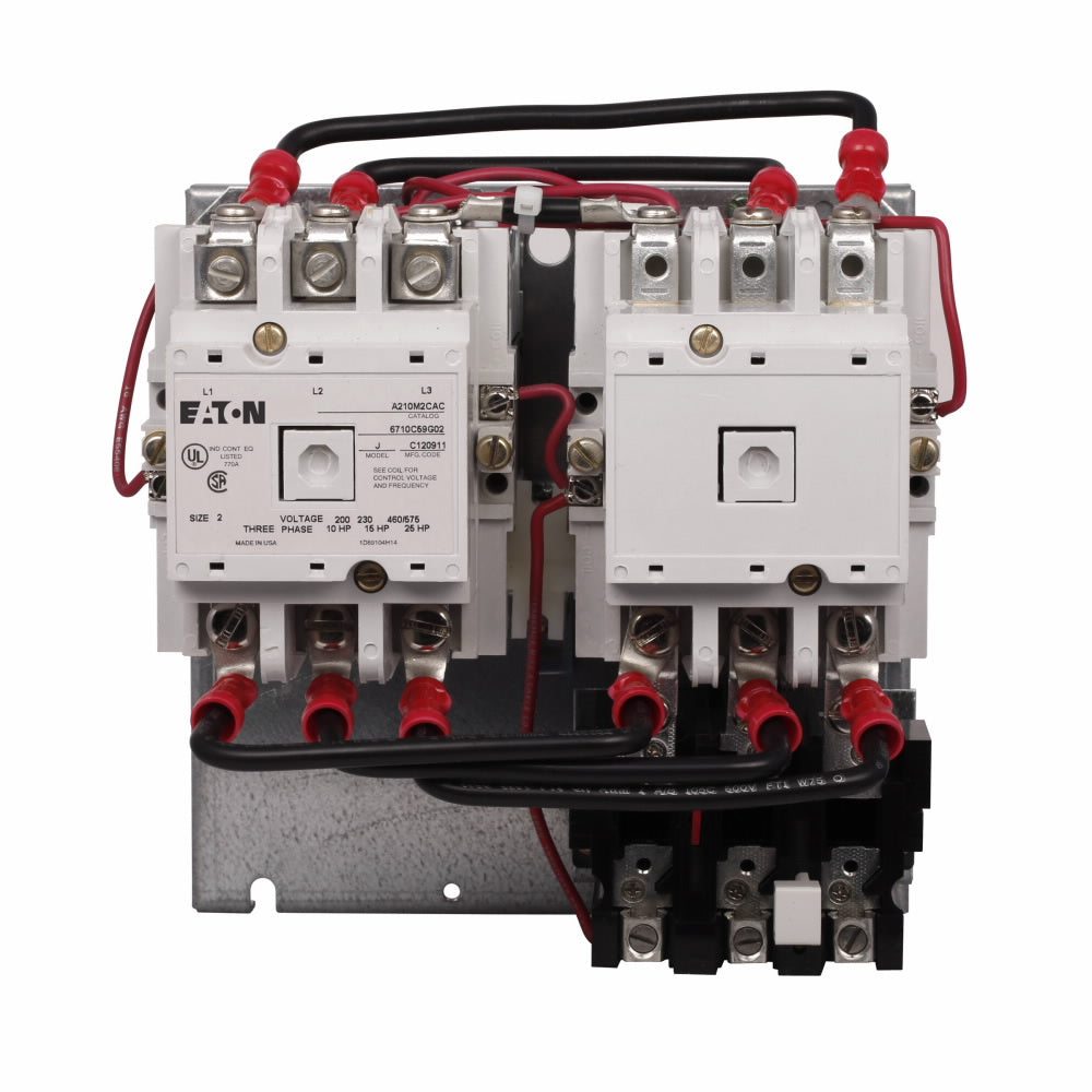 A210M2CAC Cutler Hammer A200 Series Motor Starter 600V 45A 3 Pole Nema 2 120V Cloil - Essential Electric Supply