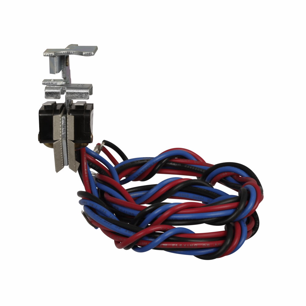 A2X2PK Eaton Circuit Breaker Auxiliary 2A/2B, pigtail style leads, left or right side mounted, when installed in a circuit breaker the part number suffix is -A13, - Essential Electric Supply