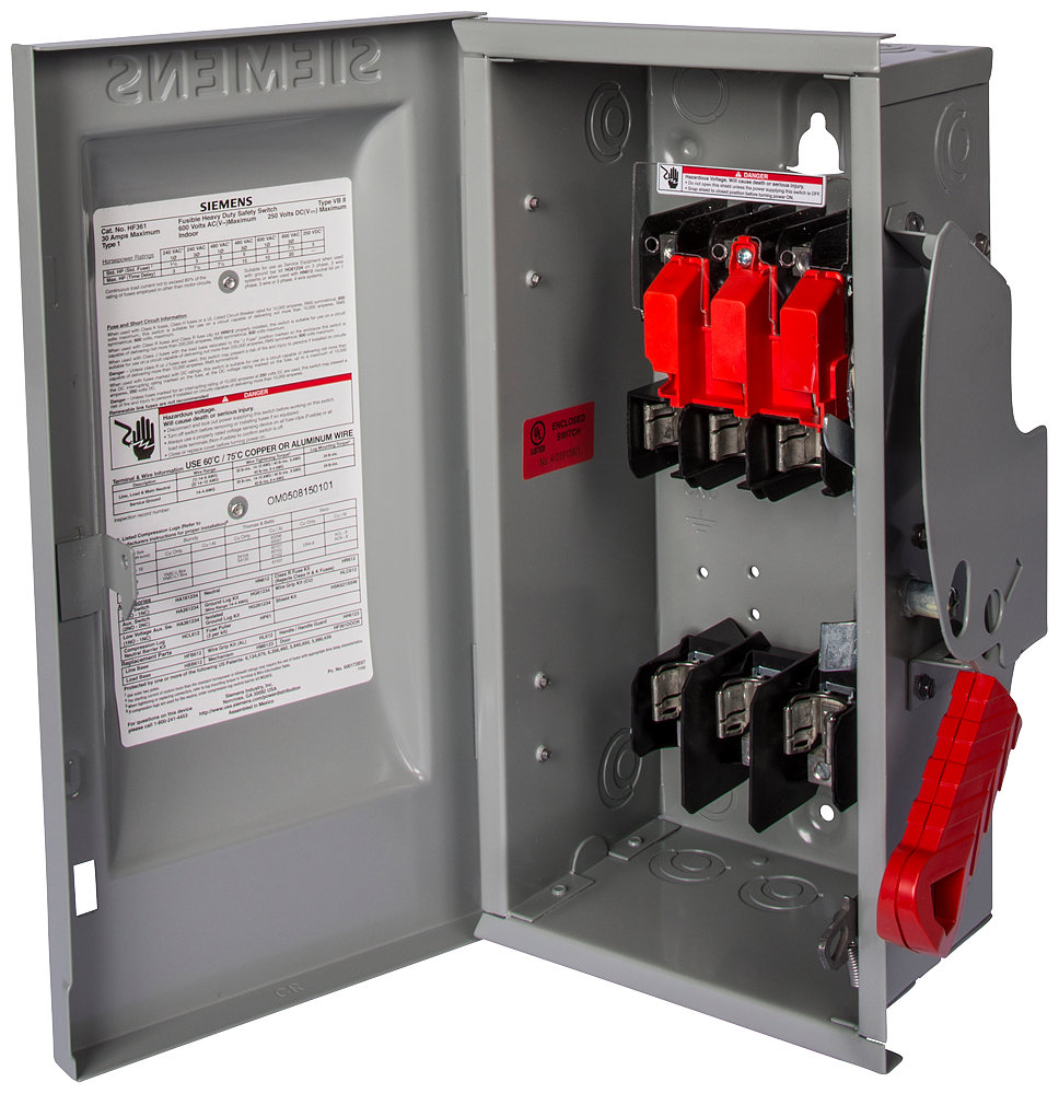 Siemens HNF366SA Disconnect Switch | 600V 600A 3P 3Pole 200kA@600V NEMA 4X VBII Series