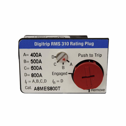 A8MES800T1  Cutler Hammer  Circuit Breaker Rating Plugs rated for 400-800A - Essential Electric Supply