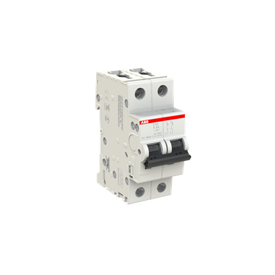 ABB S202-K4 Circuit Breaker | 480V 4A 2P 6kA@480V Feed-Thru S 200 Series