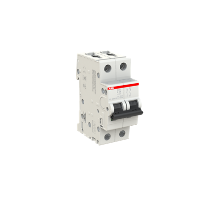 ABB S202-K8 Circuit Breaker | 480V 8A 2P 6kA@480V Feed-Thru S 200 Series