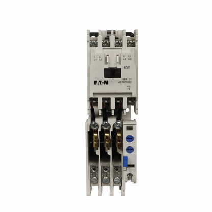 Cutler Hammer AE16CNS0AC Motor Starter 3 pole 3 phase 600V 12A 110V coil Freedom Series