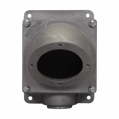 Crouse-Hinds AJ68 Back Box | 200A 2" Cast Aluminum One Hub AJ Series