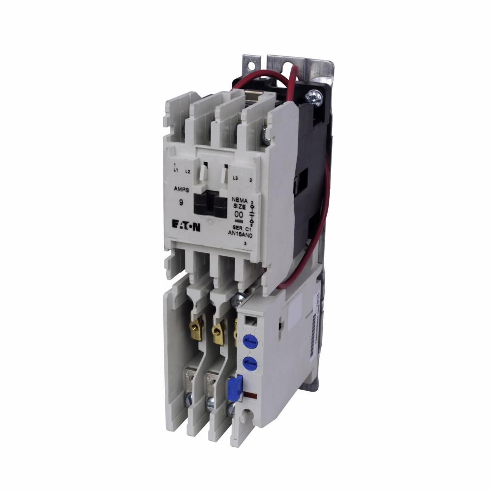 Cutler Hammer AN16AN0AC Motor Starter | 3 Pole 9A 600V 110V Coil Freedom Series