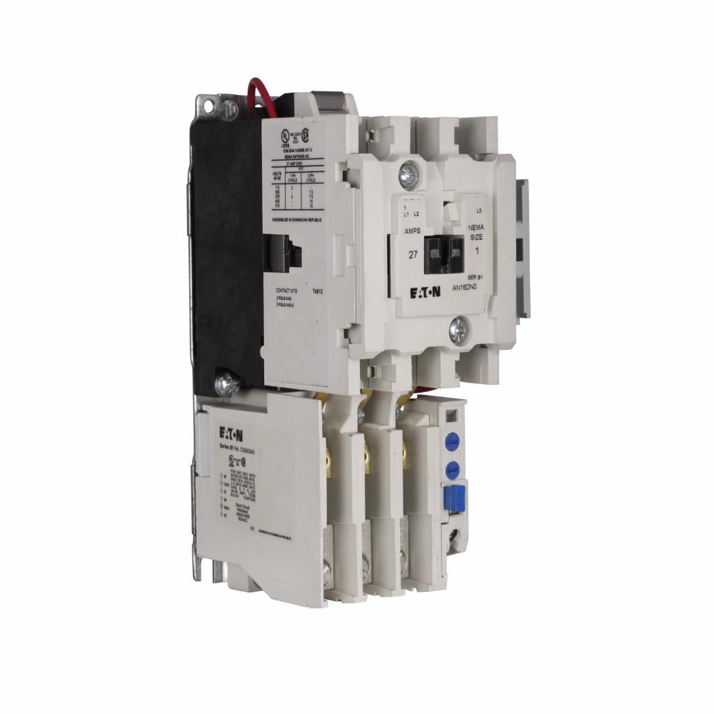 Eaton AN16DN0CB Motor Starter | 3P 3Ph 600V 27A 440V Coil Size 1 Freedom AN16