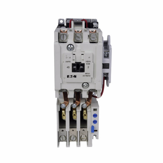 Eaton Cutler Hammer AN16GN0AB Size 2 120v 45A 3 PoleMotor Starter Non Reversing - Essential Electric Supply