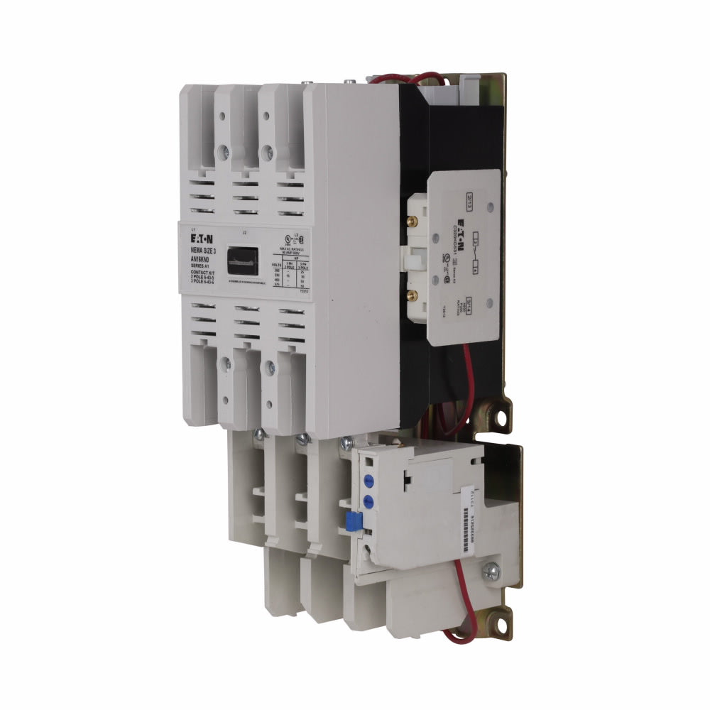 Cutler Hammer AN16KN0B Motor Starter 3 pole 3 phase 600V 90A 220V coil Freedom Series