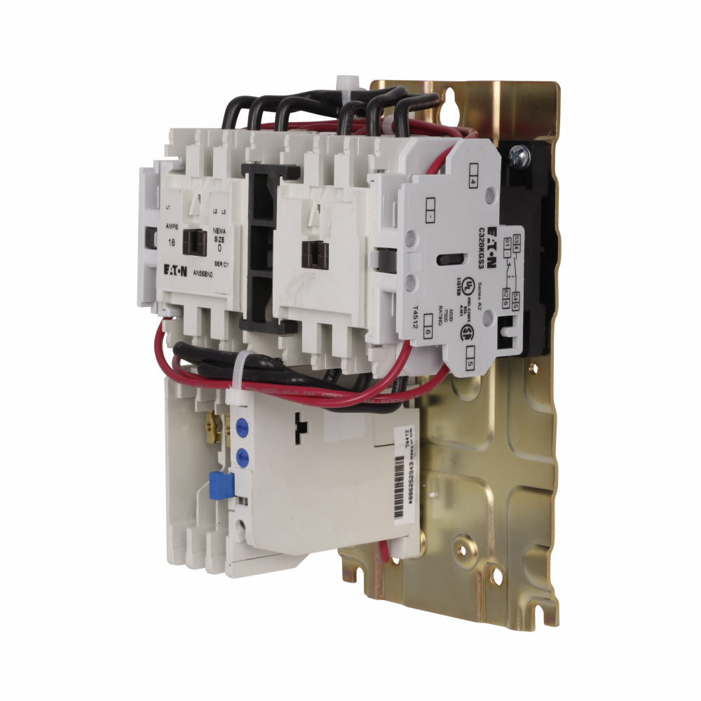 Cutler Hammer AN56BN0AC Motor Starter | 3 pole 3 phase 600V 18A 110V coil Freedom Series