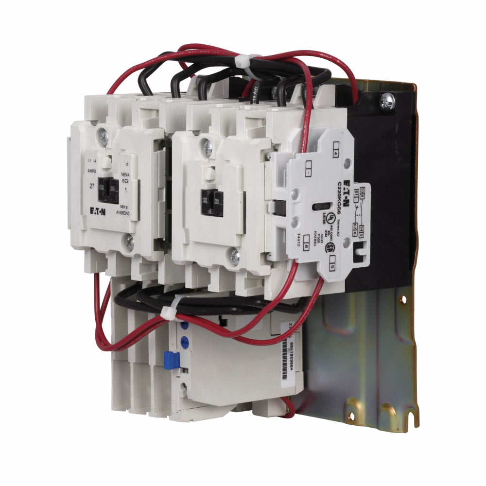 Cutler Hammer AN56DN0AB Motor Starter | 3 pole 3 phase 600V 27A 110V coil Freedom Series