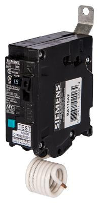 Siemens BA120AFC Circuit Breaker | 120V 20A 1P 10kA@120V Bolt-On BL Series