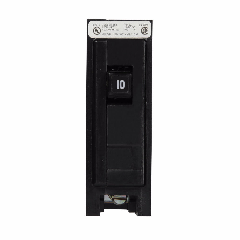 BAB1010 - Cutler Hammer/ Eaton/ Westinghouse Bolt-On 10 Amp 1 Pole Circuit Breaker - Essential Electric Supply