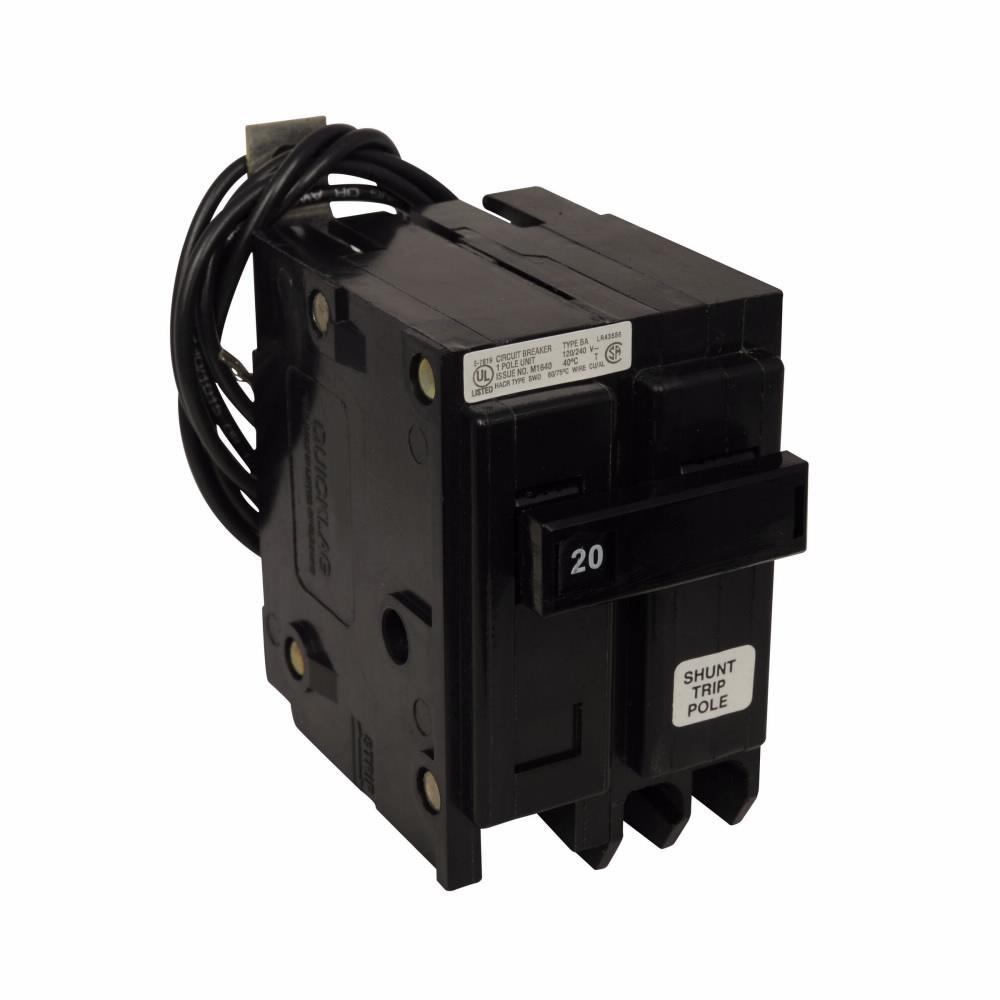 Cutler Hammer BAB1020S Circuit Breaker | 240V 20A 1P 10kA@240V Bolt-On QUICKLAG