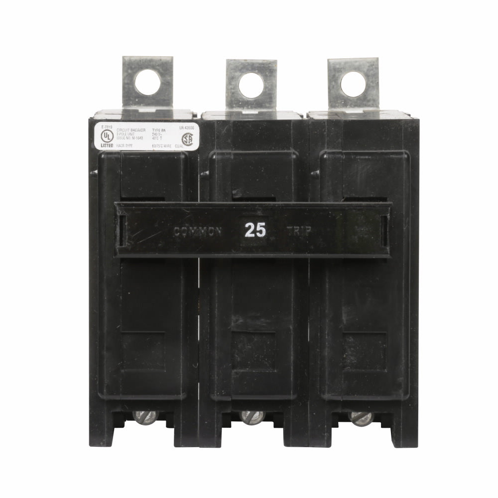 BAB3025H - Eaton/ Westinghouse/ Cutler Hammer Bolt-On 25 Amp 3 Pole Circuit Breaker - Essential Electric Supply