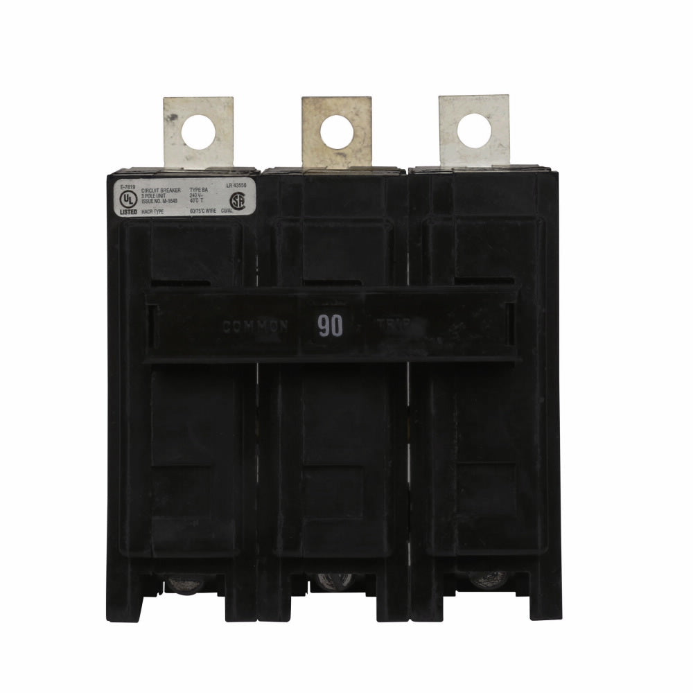 Cutler Hammer BAB3090H Circuit Breaker | 240V 90A 3 Pole 10kA@240V QUICKLAG