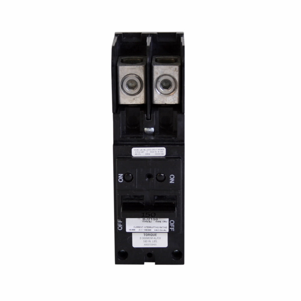 BJ2150 - Cutler Hammer/ Bryant/ Westinghouse Plug-In 150 Amp 2 Pole Circuit Breaker - Essential Electric Supply