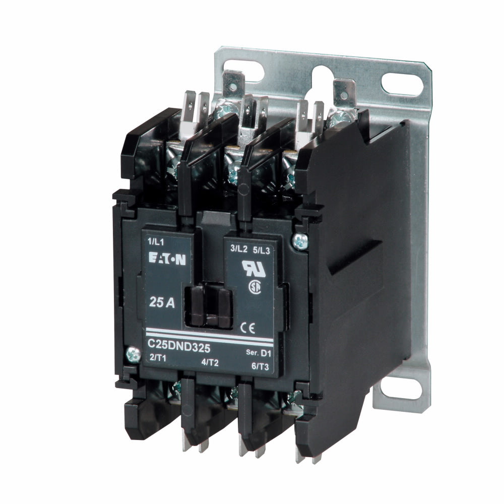 C25DNF240C Cutler Hammer C25 Series Contactor 600V 40A 480V Coil - Essential Electric Supply