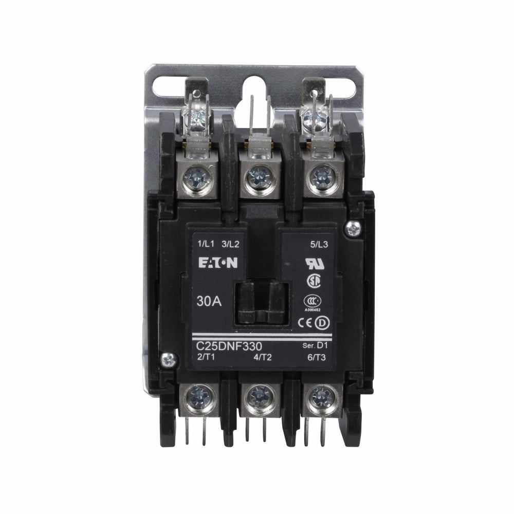 C25DNF330A Cutler Hammer C25 Series Contactor 600V 30A 120V Coil - Essential Electric Supply
