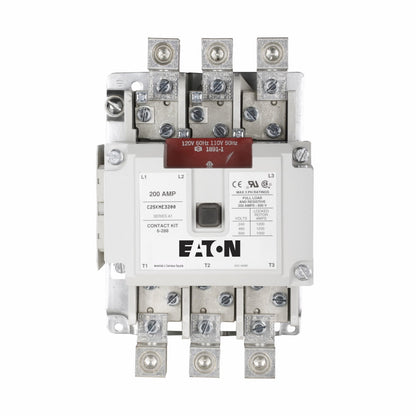 C25KNE3200A Cutler Hammer C25 Series Contactor 600V 200A 120V Coil - Essential Electric Supply