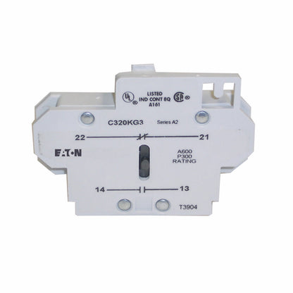 C320KG3 Cutler Hammer Freedom Series Contactor And Motor Starter Auxiliaries - Essential Electric Supply