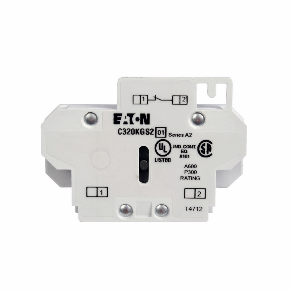 Cutler Hammer C320KGS21 Contactor And Motor Starter Auxiliary | 1NC Freedom Series