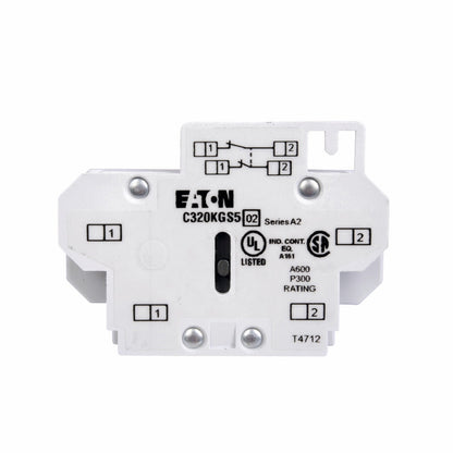 C320KGS8 Cutler Hammer Freedom Series Contactor And Motor Starter Auxiliaries - Essential Electric Supply