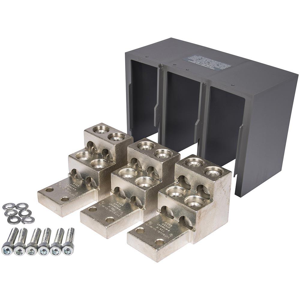 Siemens 3TA4P8500 Circuit Breaker Lug Terminal Kit | 500 MCM 4 Barrel Aluminum Sentron Series