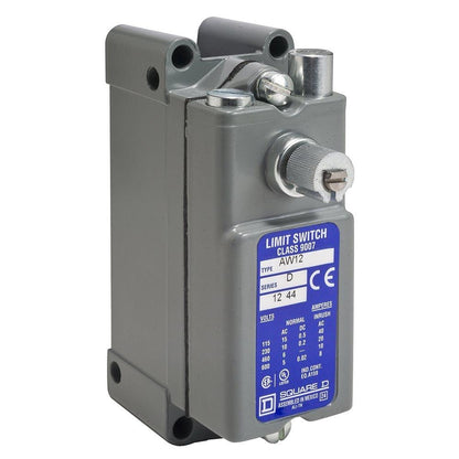 Telemecanique 9007AW12 Limit Switch 600VAC 15A 1NO+1NC 9007AW