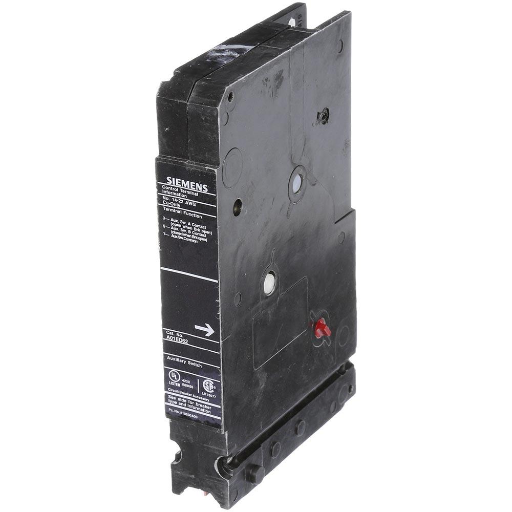 Siemens A01ED62 Circuit Breaker Auxiliary | Compatible with ED HED HHED CED EM6B EMKB Sentron Series