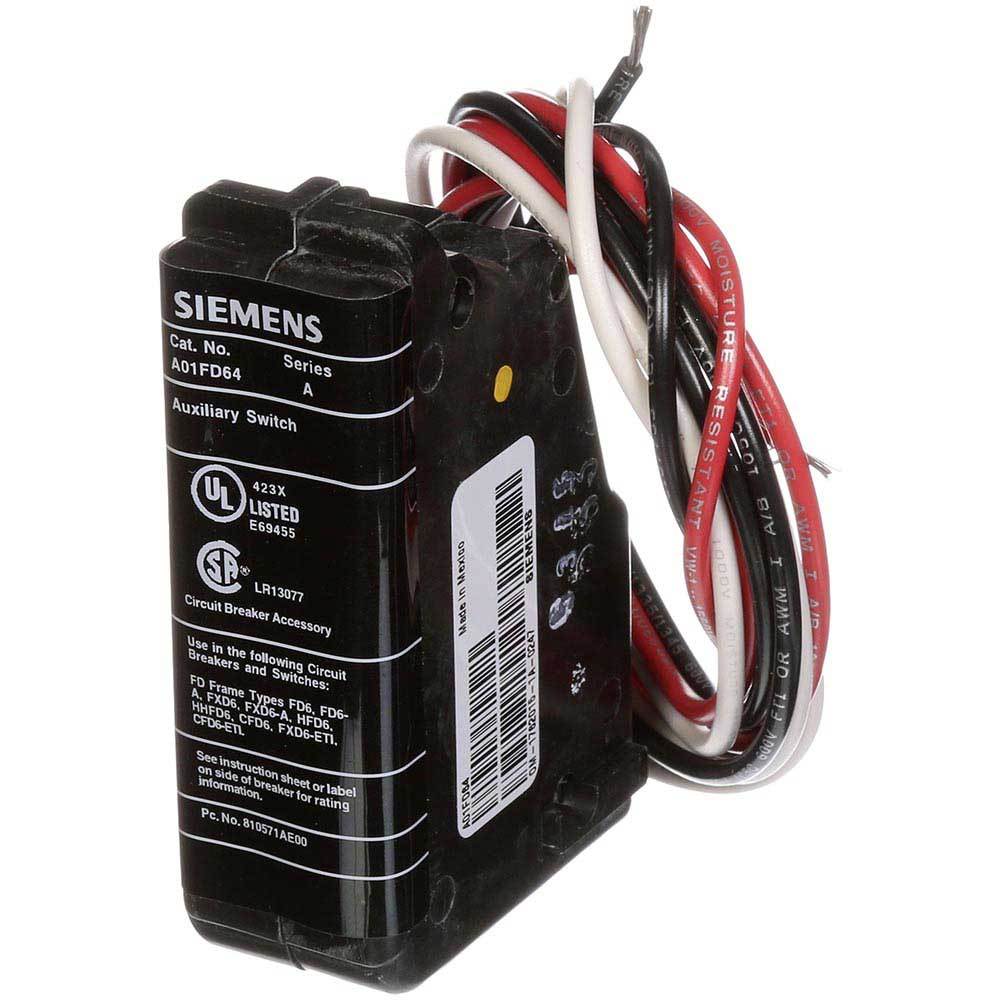 Siemens A01FD64 Circuit Breaker Auxiliary | A01 Sentron Series