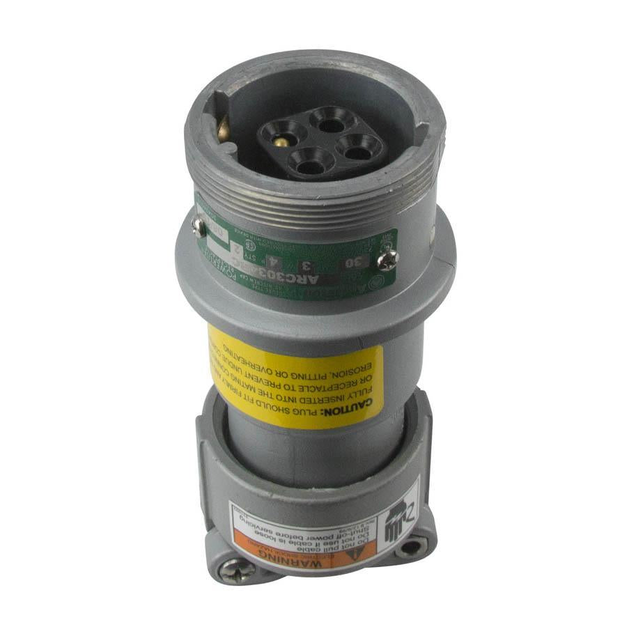 Appleton ARC3034BC Pin-and-sleeve plug/receptacle system | 600V AC ARC