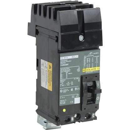 Square D FH26020BC Circuit Breaker | 600V 20A 2P 25kA@480V I-Line