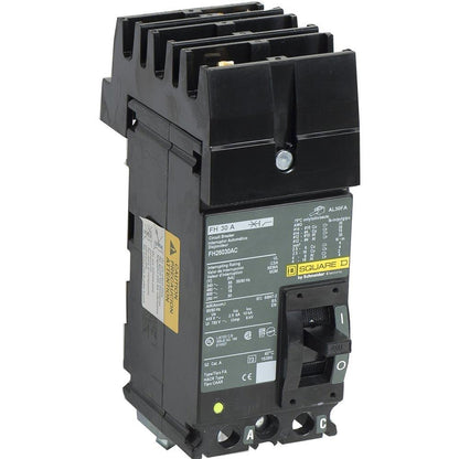 Square D FH26030AC Circuit Breaker | 600V 30A 2P 25kA@480V I-Line