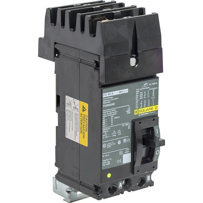 Square D FH26040AB Circuit Breaker | 600V 40A 2P 25kA@480V I-Line