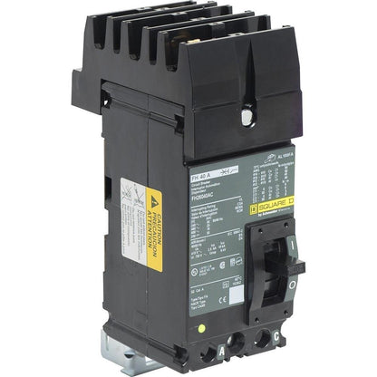 Square D FH26040AC Circuit Breaker | 600V 40A 2P 25kA@480V I-Line